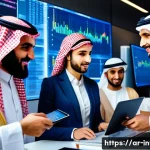 코인 프로젝트 리스크 평가 - A professional Middle Eastern cryptocurrency project team in a modern office setting, featuring dive...